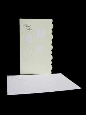 Vintage Hallmark Thank You Note Greeting Card